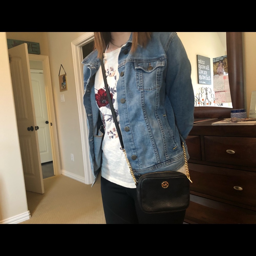 michael kors  jet set crossbody purse